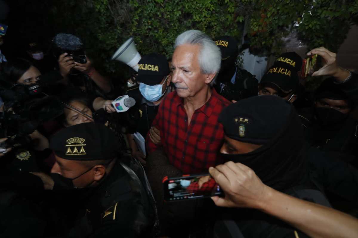 Captura Jose Rubén Zamora: La SIP exige garantías a la libertad de prensa en Guatemala