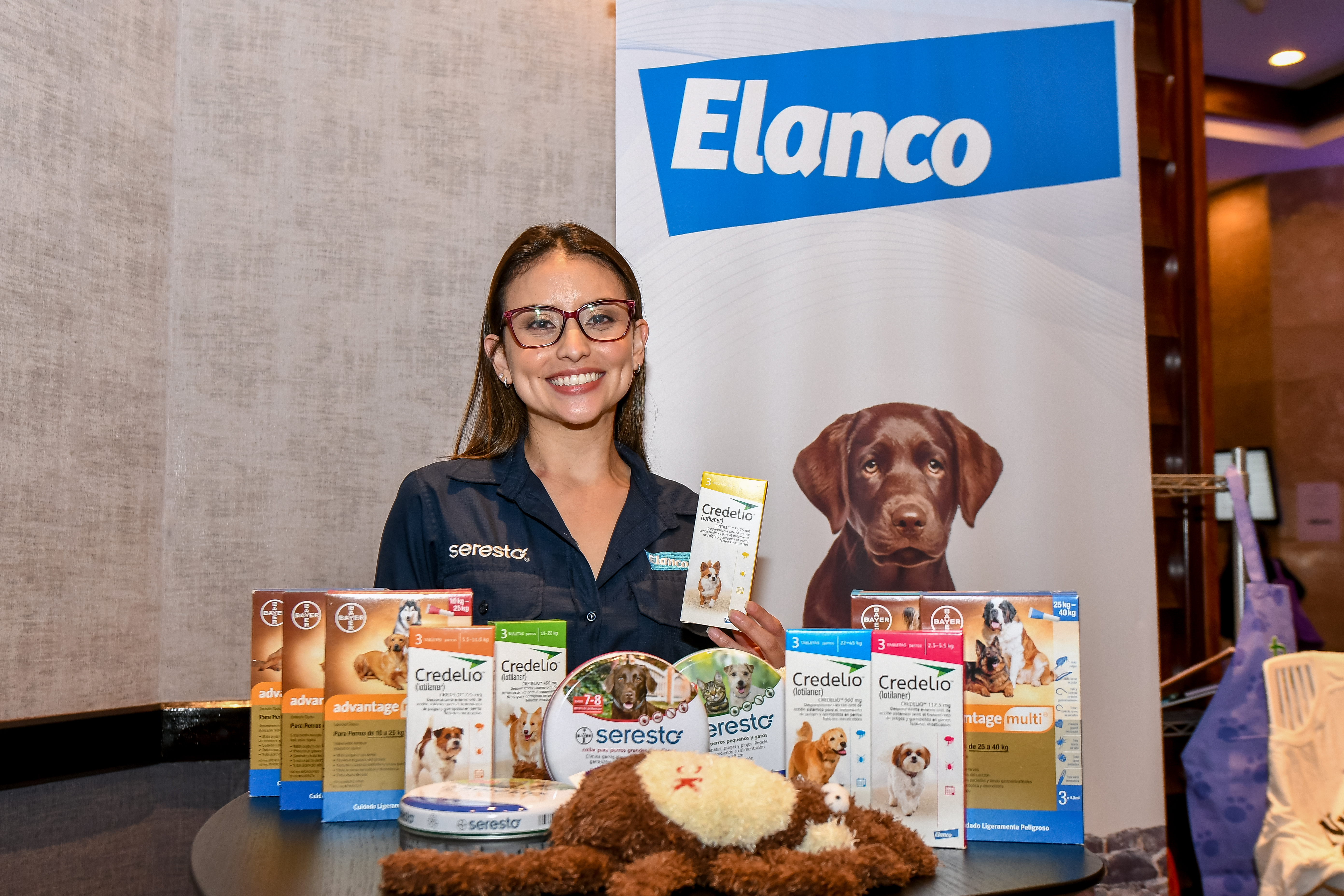Ana Lucía García, gerente de marca para mascotas de Elanco para Guatemala y Centro América. Foto Prensa Libre: Sergio Muñoz