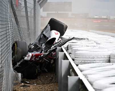 Video: Así fue el impactante accidente de Guanyu Zhou en el Gran Premio de Gran Bretaña en la Fórmula Uno