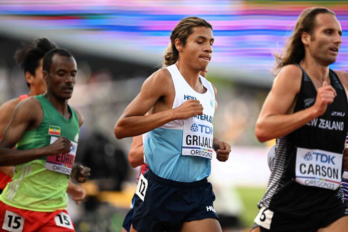 Luis Grijalva, el Dreamer que siempre soñó con representar a Guatemala en el atletismo mundial