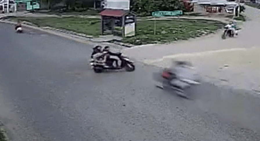 Accidente motos Huehuetenango