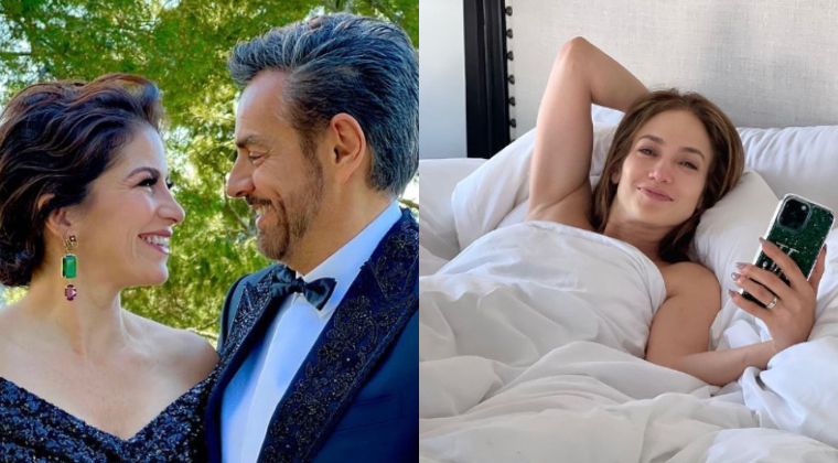 Eugenio Derbez: la fotografía viral de Jennifer López que el actor y su esposa recrearon en redes sociales