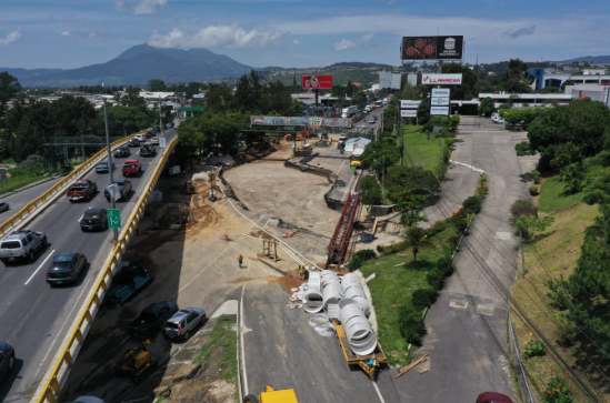 Hundimiento en Villa Nueva 