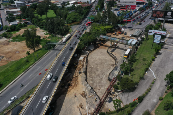 Hundimiento en Villa Nueva 