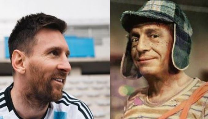 Lionel Messi y El Chavo del Ocho