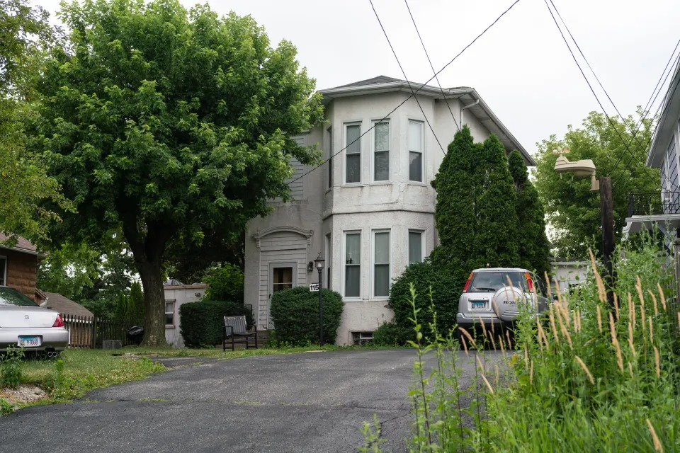La casa donde vivía Robert Crimo III en Highwood, Illinois, un suburbio de Chicago. (Foto: Prensa Libre AFP)
