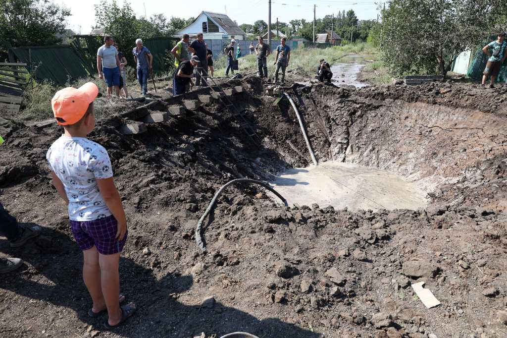 Al menos 22 ataques con misiles rusos se registraron el sábado en Donetsk, según autoridades ucranianas. (Foto Prensa Libre: AFP)