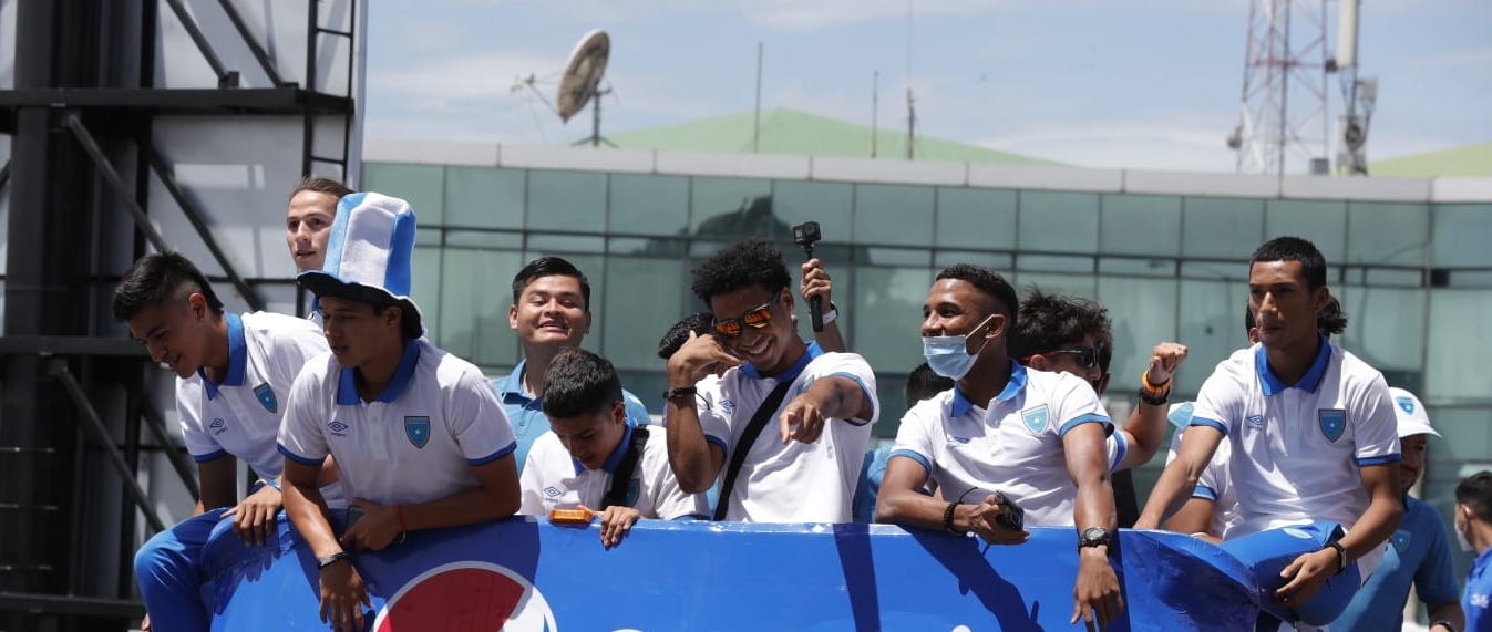 Guatemala Sub 20: Las mejores imágenes de la caravana de recibimiento a la selección mundialista