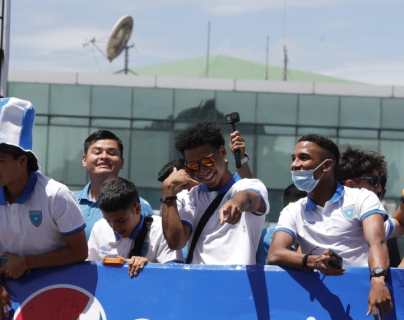 Guatemala Sub 20: Las mejores imágenes de la caravana de recibimiento a la selección mundialista
