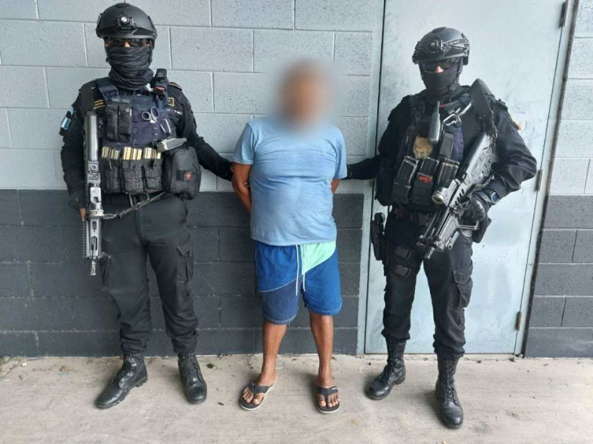 Capturan a alias “Tyson”, un presunto narco guatemalteco con orden de extradición a EE. UU.