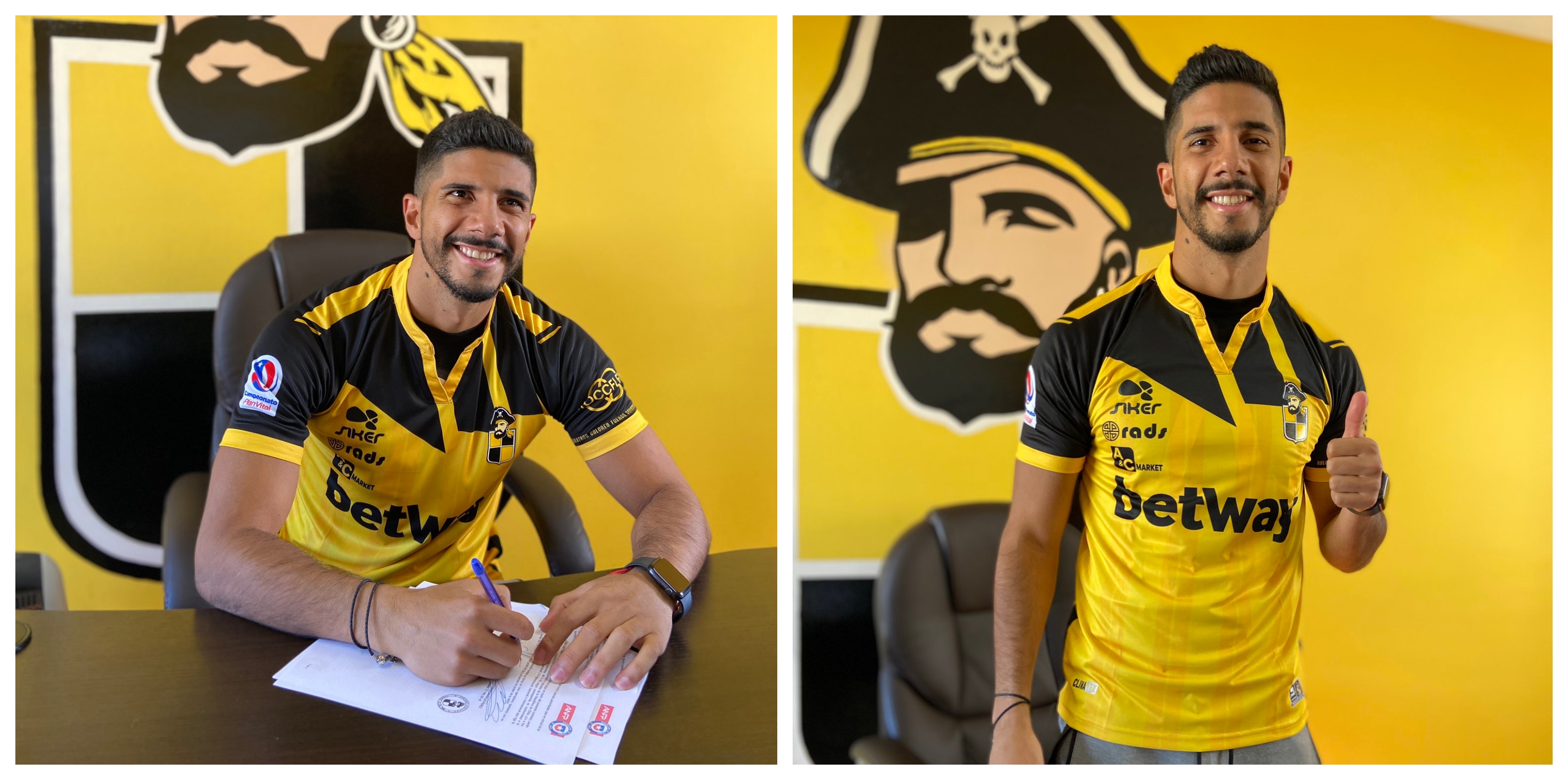 Gerardo Gordillo fue presentado en el futbol chileno. (Foto Prensa Libre: Twitter @coquimbounido)