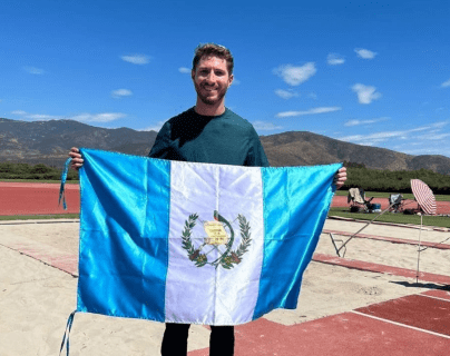 Nicolás Arriola rompe un récord del atletismo guatemalteco que databa de hace 4 décadas
