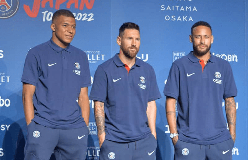 El París Saint Germain realizará una gira de partidos amistosos por Japón. Foto Prensa Libre (Redes)