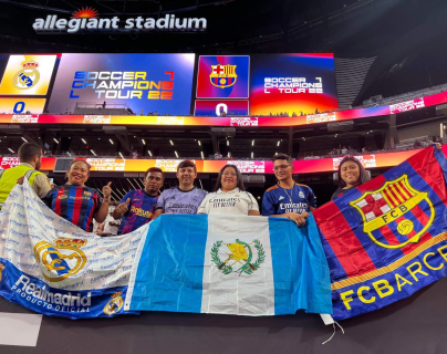 El Clásico: Aficionados guatemaltecos están presentes en Las Vegas para vivir el Real Madrid vs FC Barcelona