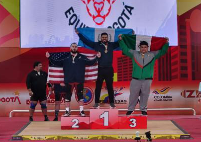 El guatemalteco Gilberto Lemus obtiene un oro y una plata en el Campeonato Panamericano de levantamiento de pesas