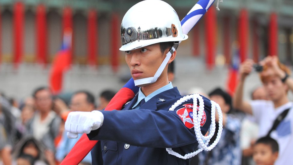 Hay un fuerte sentimiento nacionalista en Taiwán.
GETTY IMAGES
