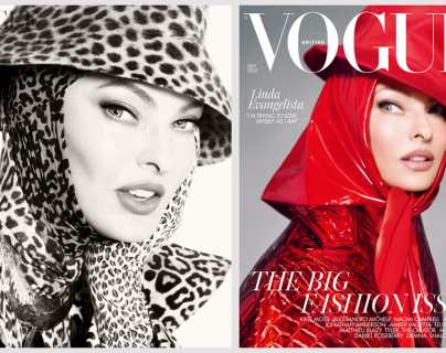 Linda Evangelista vuelve a la portada de Vogue después de quedar “deformada” tras un tratamiento estético