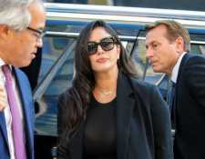 Vanessa Bryant llega al juzgado federal de Los Ángeles el viernes