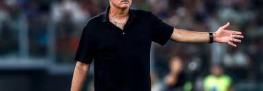 José Mourinho, el entrenador portugués de la Roma. (Foto Prensa Libre: EFE)