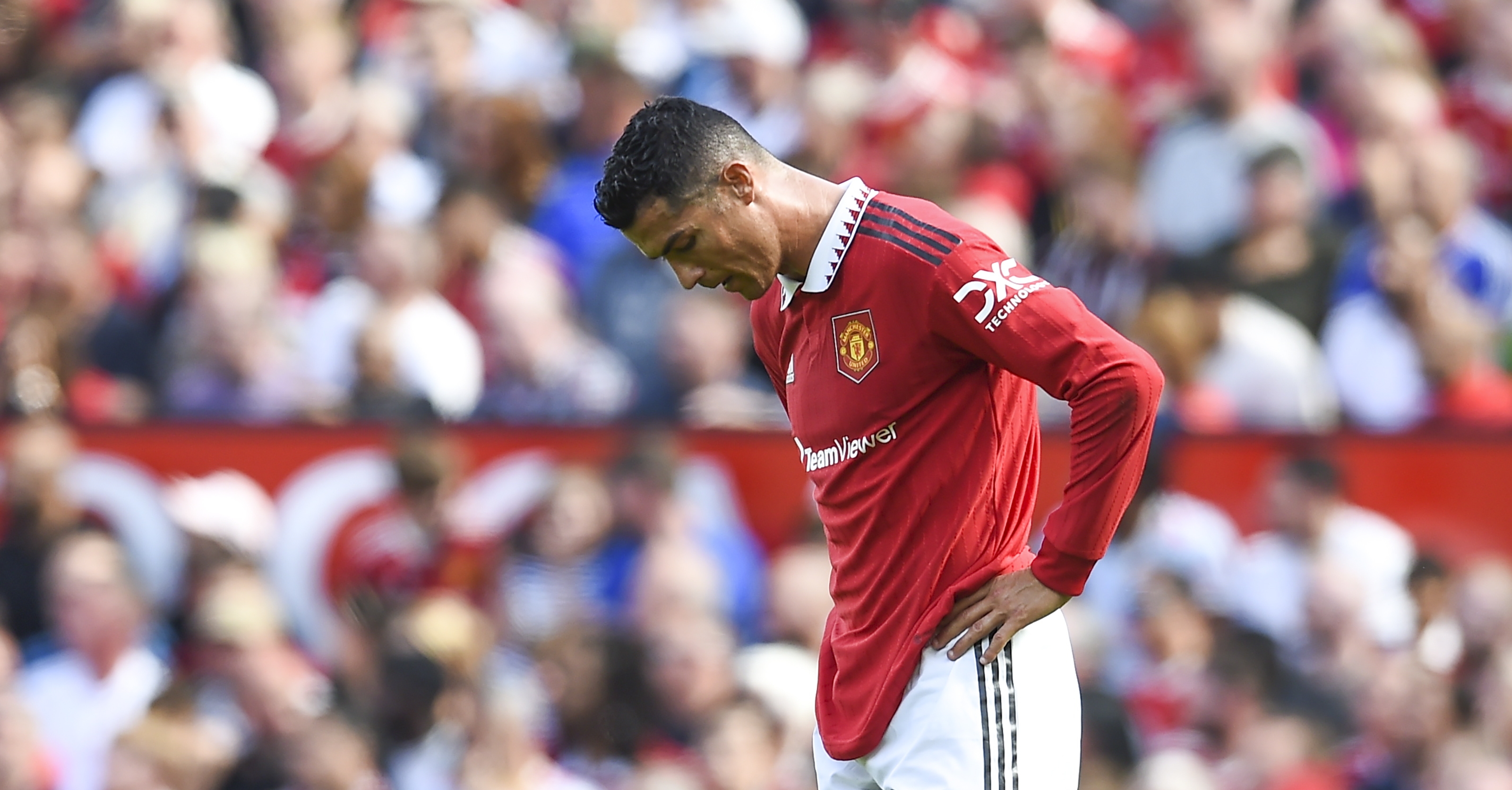 Cristiano Ronaldo, jugador del Manchester United. (Foto Prensa Libre: EFE)