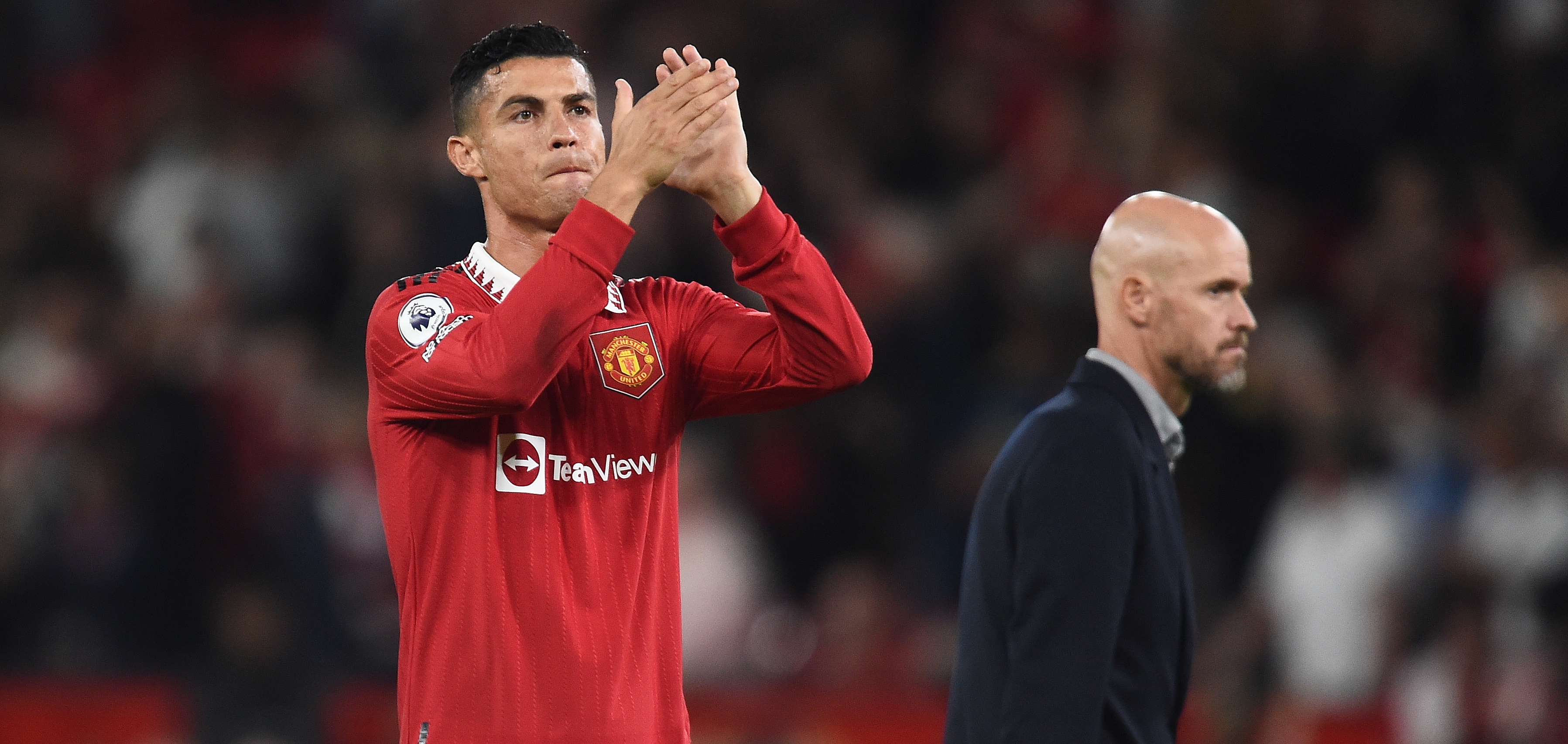 Ten Hag: Cristiano sí vive un momento frustrante pero “está feliz” en el Manchester United