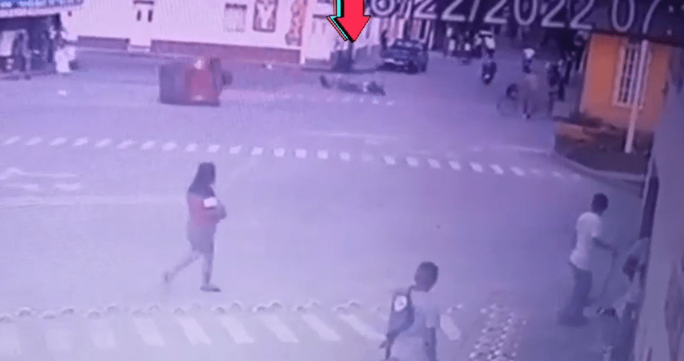 Graban accidente en Ipala