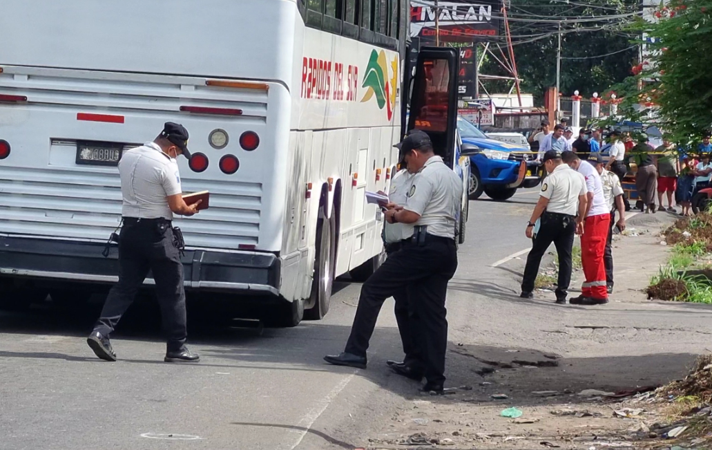 Ataque armado en bus de Retalhuleu