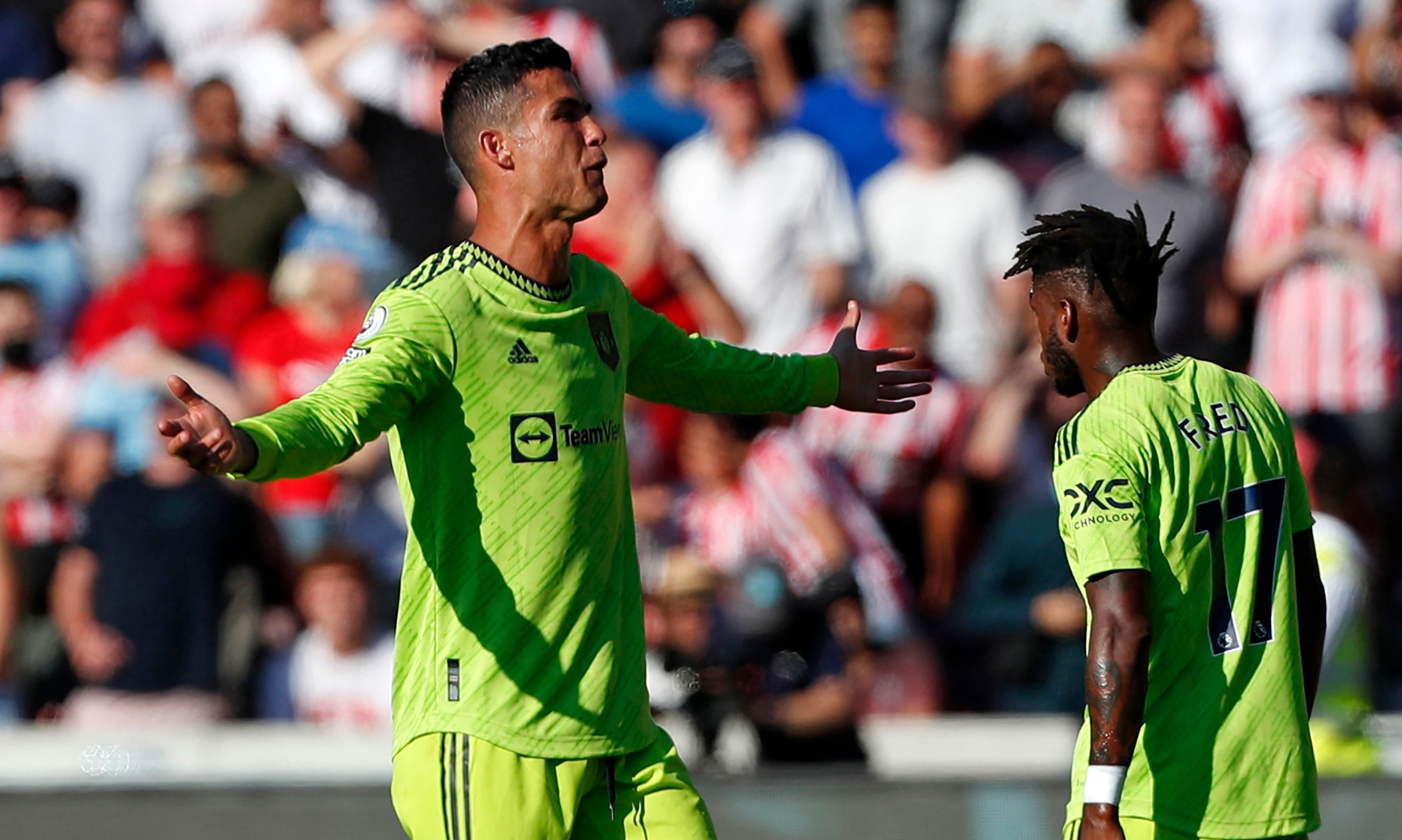  Cristiano Ronaldo ha dejado de ser la figura indispensable dentro del futbol. (Foto Prensa Libre: AFP)