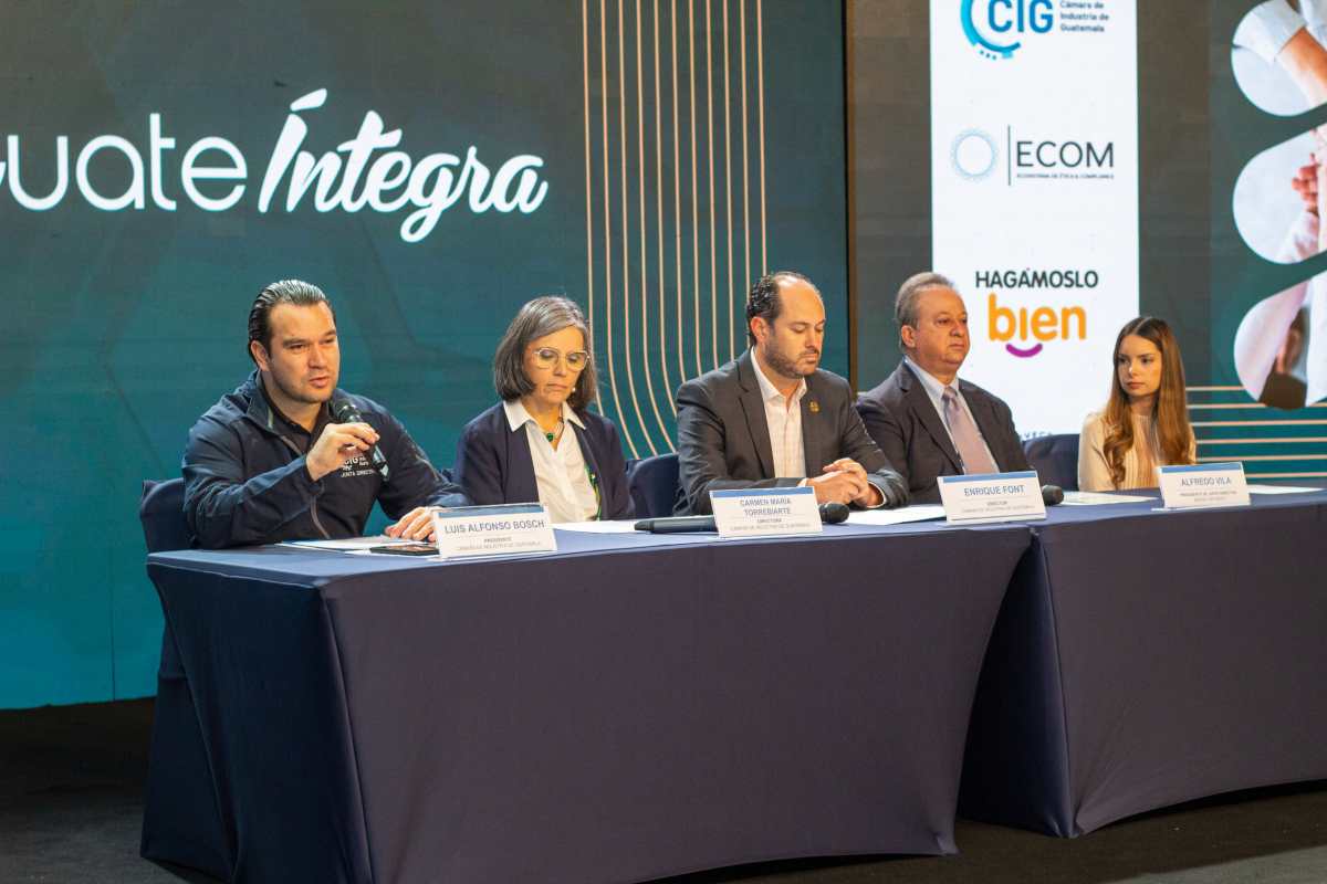 GuateÍntegra, de la Cámara de Industria, lanza nuevos programas de formación sobre ética e integridad empresarial