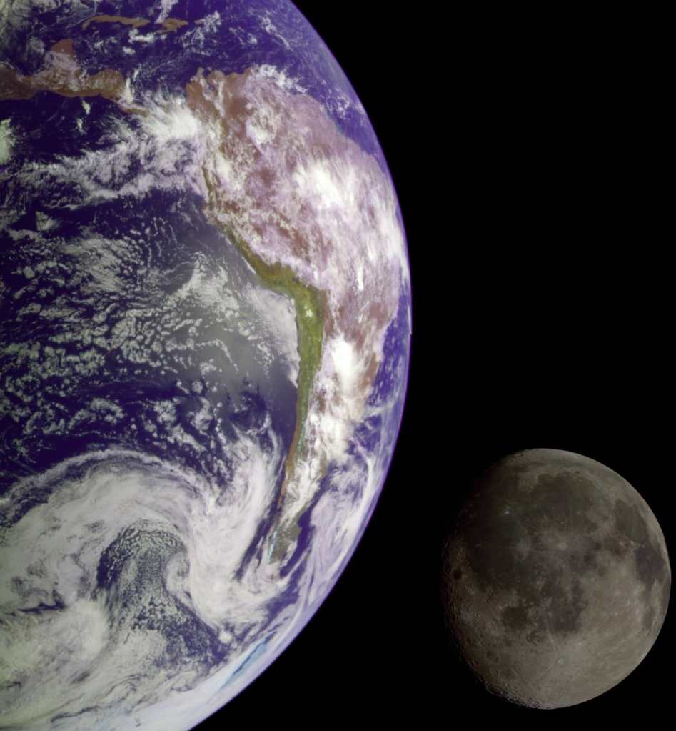 La Luna y la Tierra
