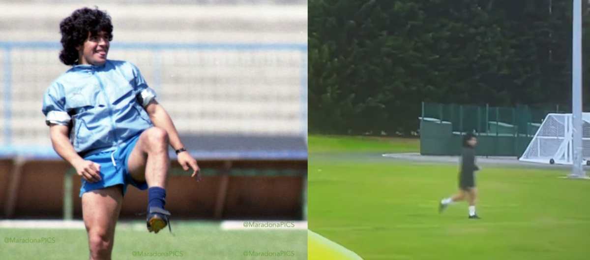 Maradona “revive” en Escocia: un jugador idéntico al argentino enloquece las redes sociales