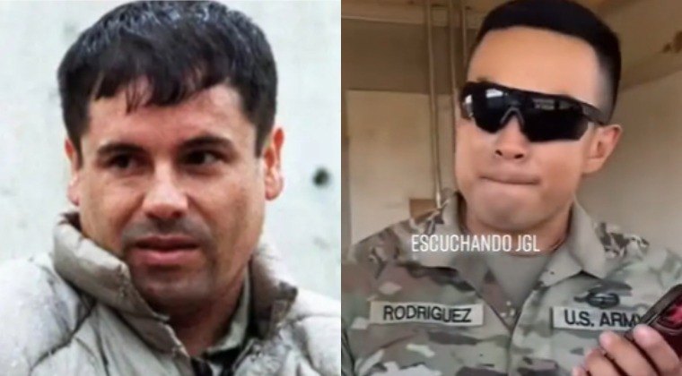 Soldados de EE.UU. y El Chapo