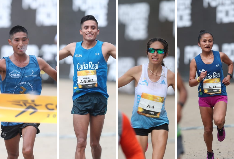 Guatemaltecos terminan entre los mejores del Medio Maratón de Cobán