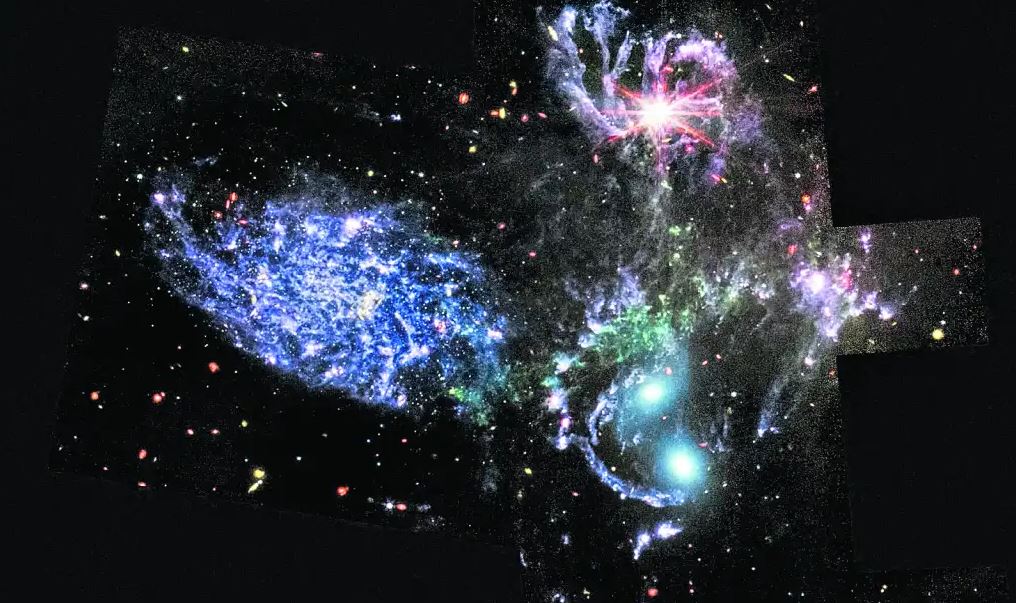 Una de las características del telescopio James Webb es la calidad con la que puede captar el universo. (Foto Prensa Libre: AFP)