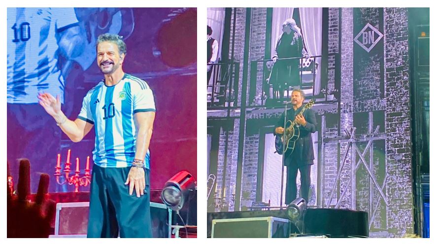 “Es un ícono para el país y ha logrado que nos unamos como familia”: Los mensajes y muestras de cariño para Ricardo Arjona durante el primer concierto en Argentina del “Blanco y Negro Tour”