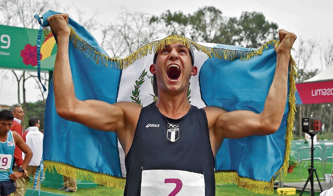 El pentatleta nacional Charles Fernández, medallista en el ciclo olímpico. (Foto Prensa Libre: Hemeroteca PL)