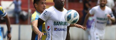 Eliser Quiñones anotó su primer gol con la camiseta de Comunicaciones. Foto Prensa Libre (Comunicaciones) 