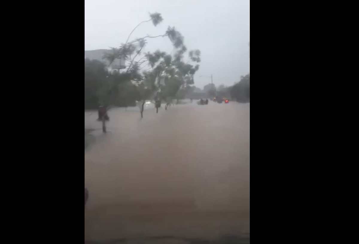 Clima en Guatemala: la fuerte lluvia ocasiona inundaciones en varias zonas de la capital, incluido el ingreso al Aeropuerto Internacional La Aurora