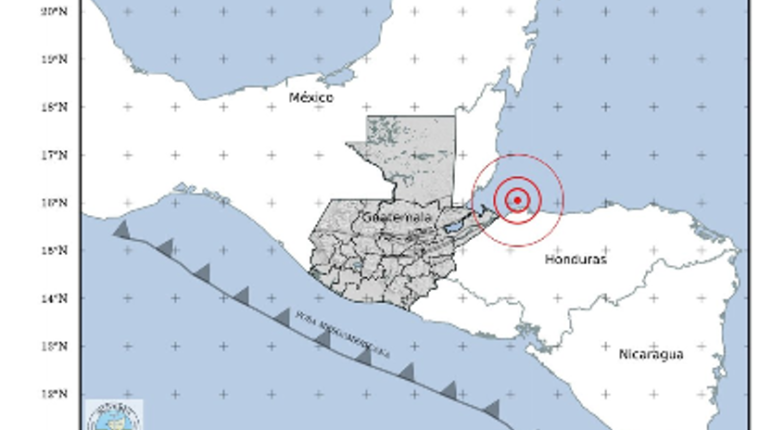 Temblor en Puerto Barrios