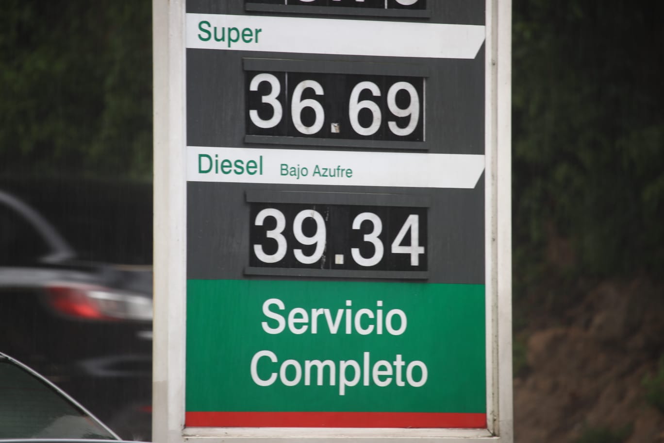 precios de los combustibles en Guatemala diésel