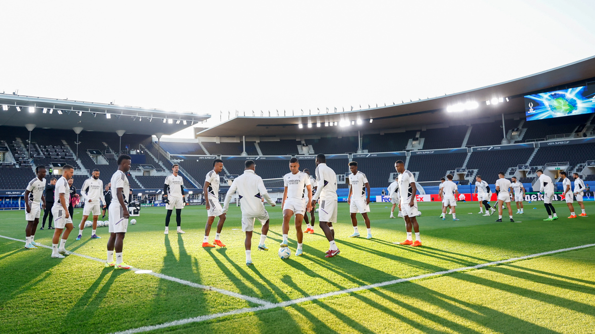 Supercopa de Europa: Real Madrid y Eintracht se disputan el primer trofeo europeo del curso