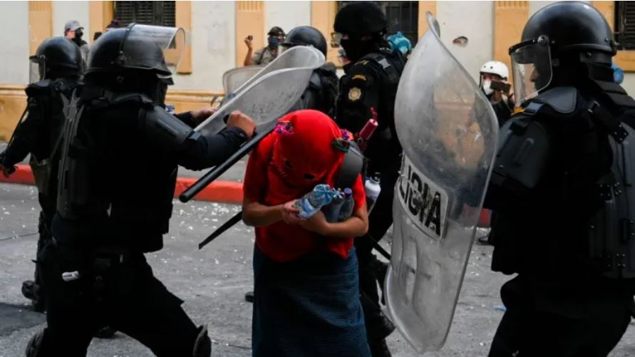  48 cantones de Totonicapán exigen que ley que regula uso de fuerza pública no sea enviada a la CC y que sea eliminada en sesión del Congreso