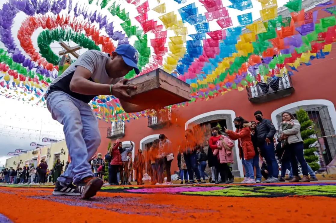 Récord Guinness: Los otros detalles e imágenes de la alfombra más grande del mundo con la que México quitó la marca a Guatemala
