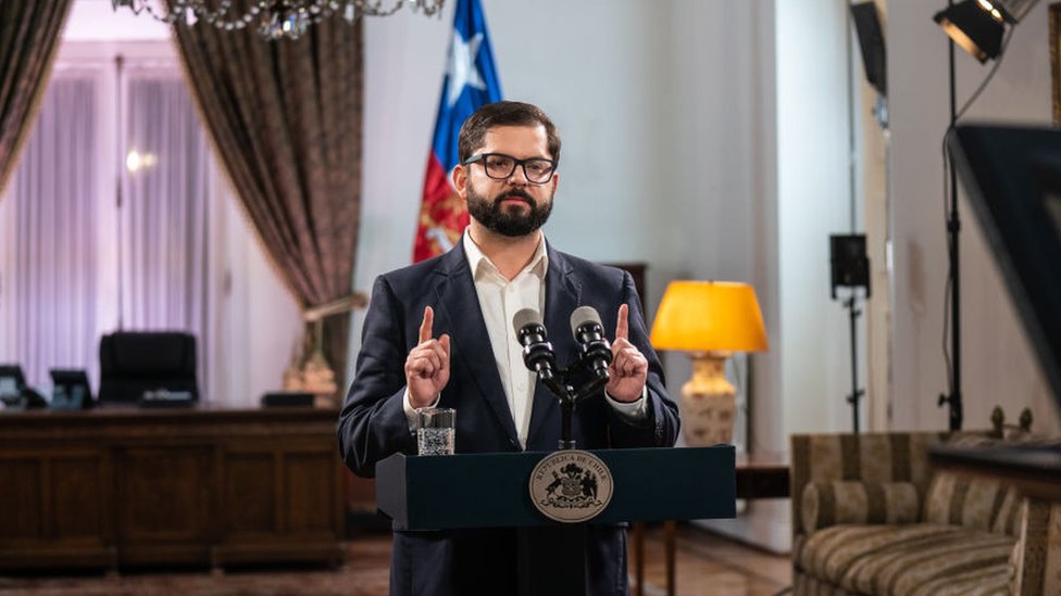 Boric anunció este martes su primer cambio de gabinete. (GETTY IMAGES)
