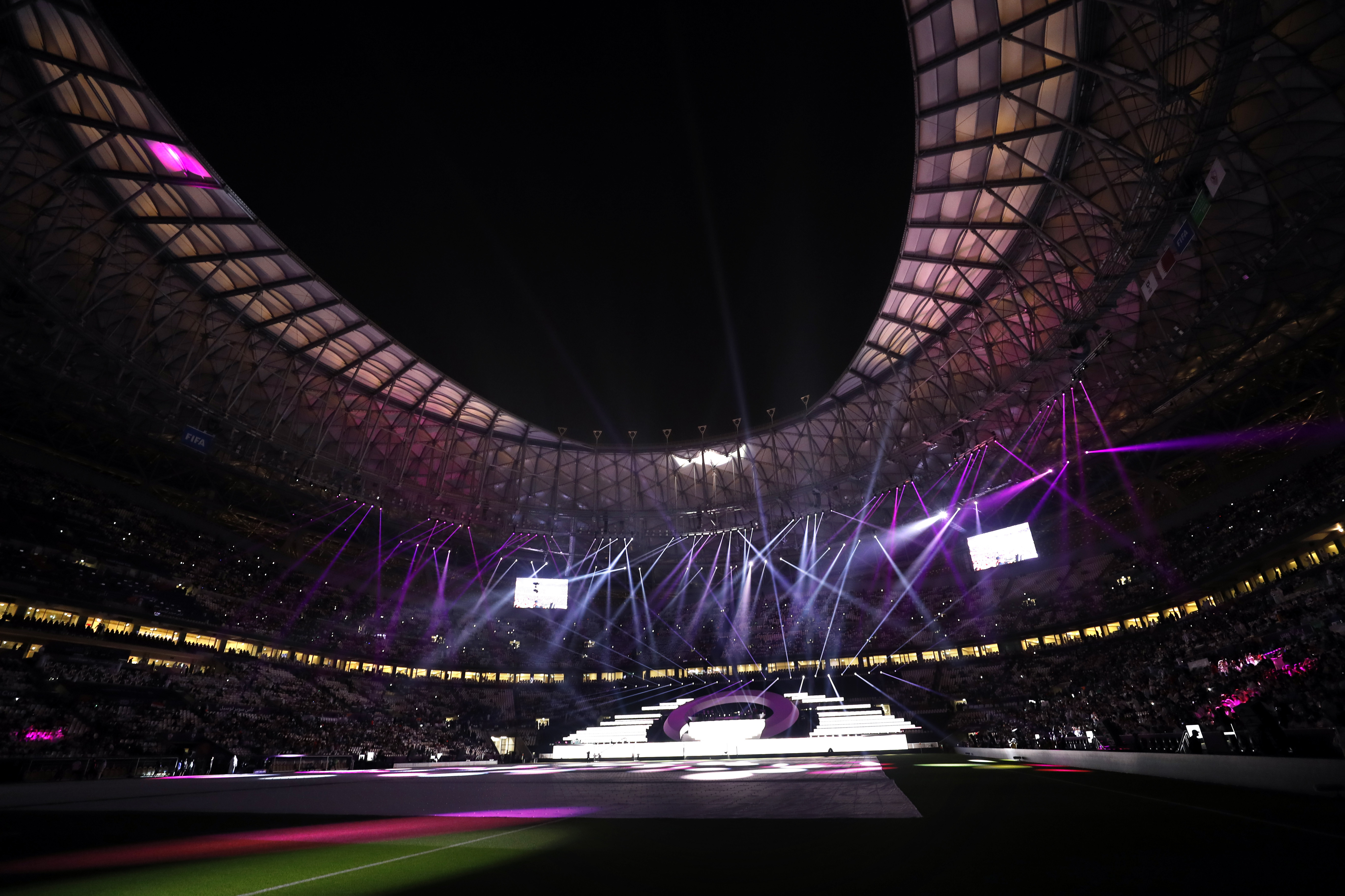 Vista del Estadio de Lusail que acogerá la final del Mundial de Catar 2022. Foto Prensa Libre (EFE)