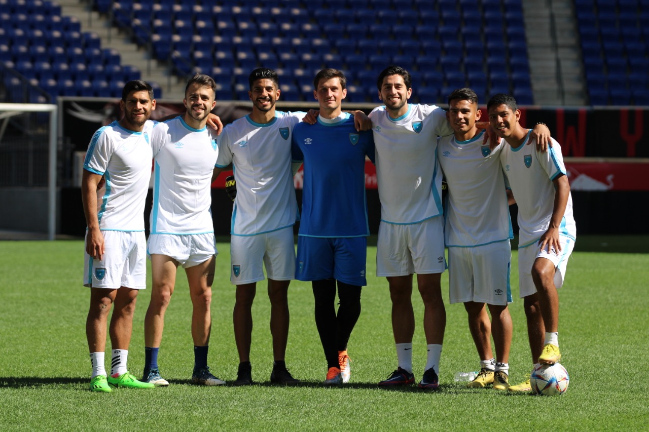 VIDEO | La Selección de Guatemala realiza el reconocimiento de cancha en el Red Bull Arena antes de enfrentar a Colombia