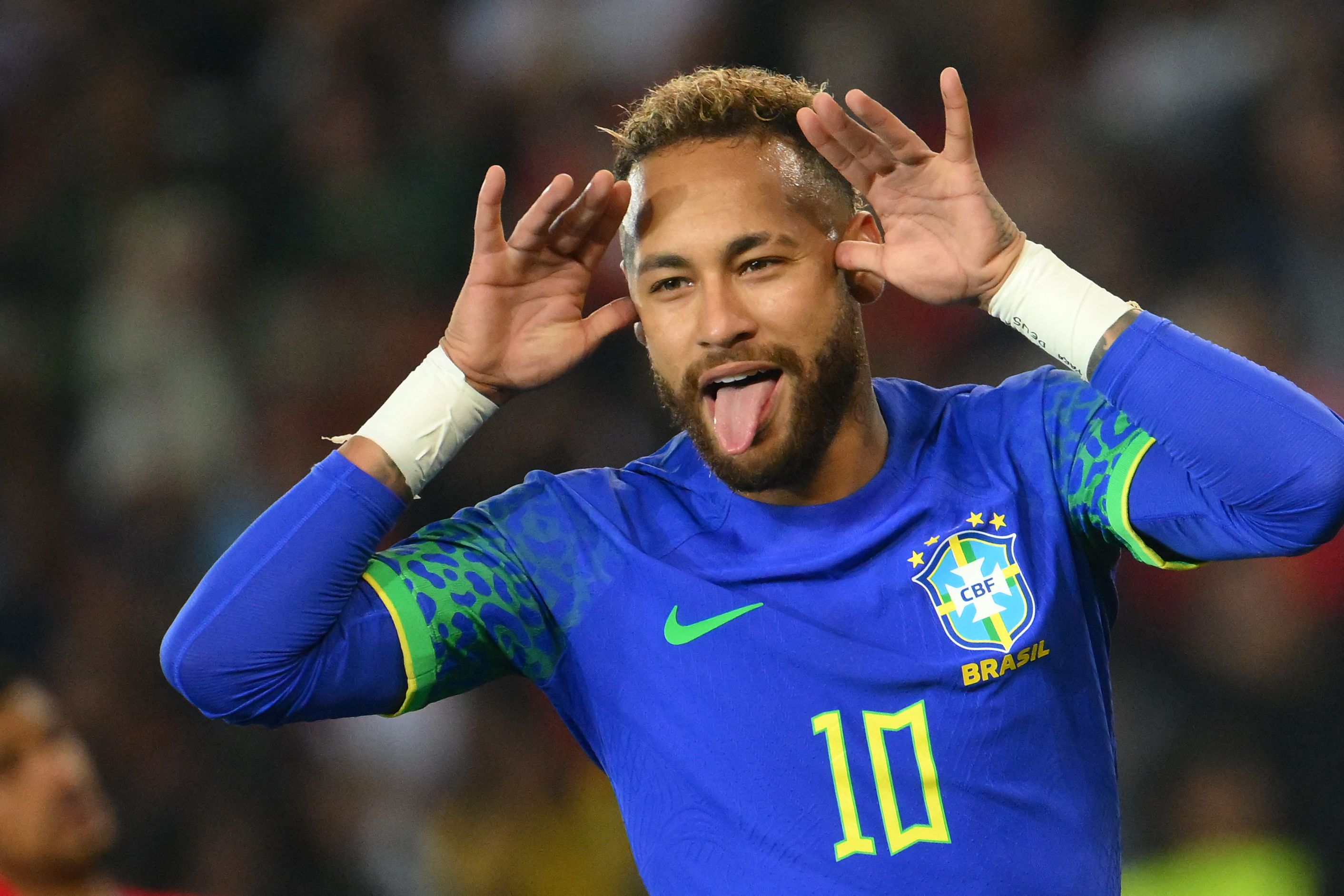 Neymar es una de las figuras de la selección brasileña. (Foto Prensa Libre: AFP)