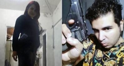 Brenda Uliarte y Fernando Montiel