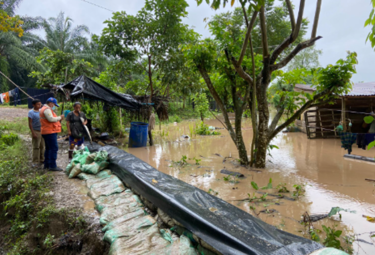 Inundaciones en Puerto Barrios