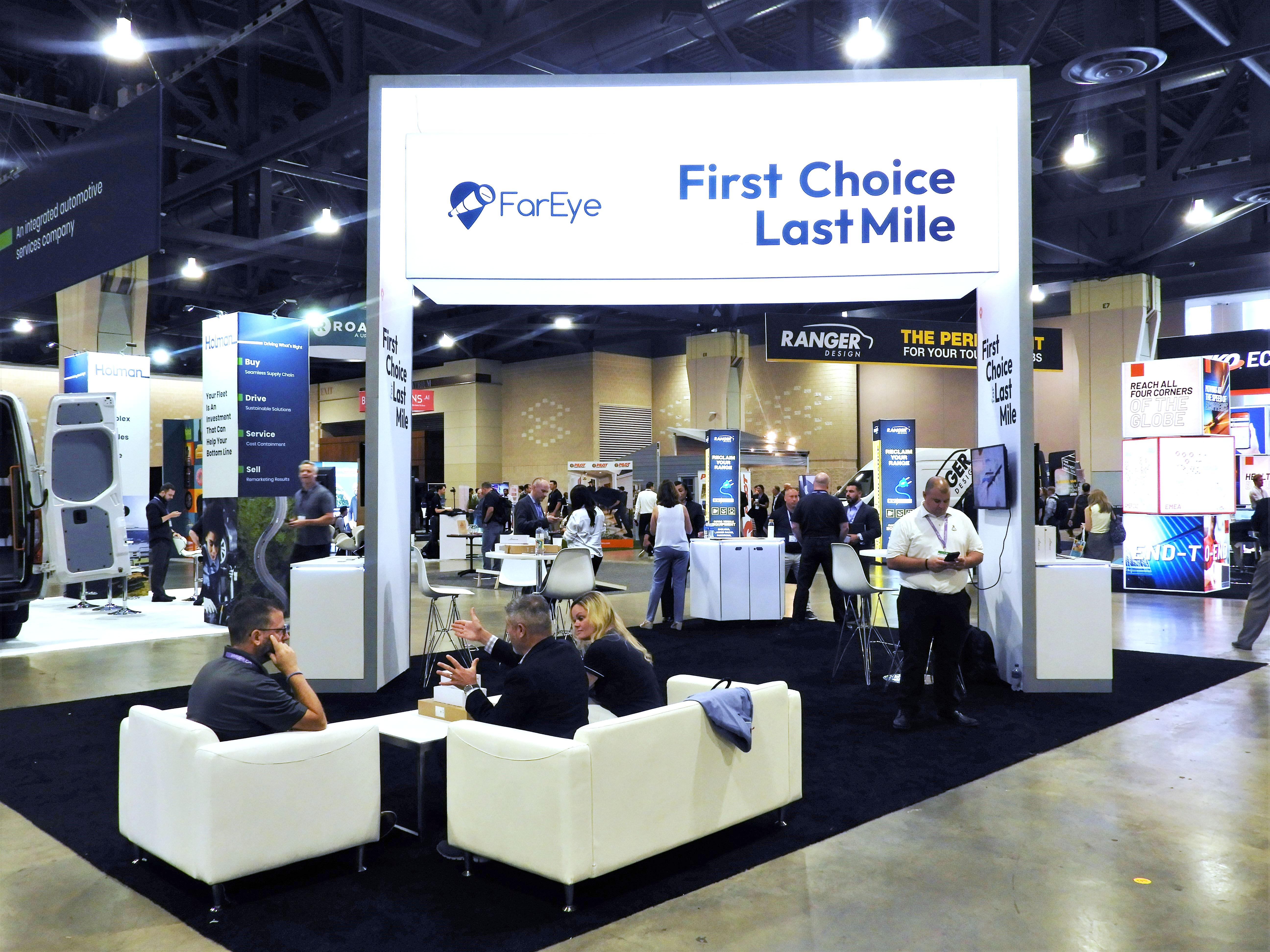 La planta del Centro de Convenciones de Pensilvania, en Filadelfia, durante la feria 2022 Home Delivery World.